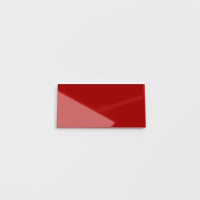 Color Collection Bright Red Pepper 3x6 3 Single Bullnose