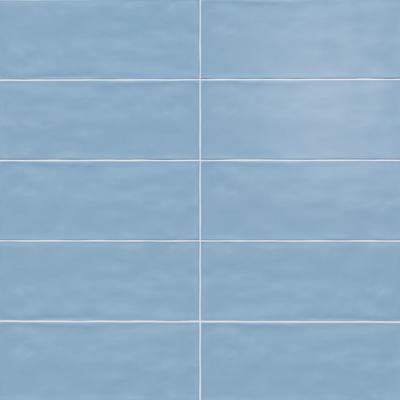Maiolica Matte Blue Steel 4x10
