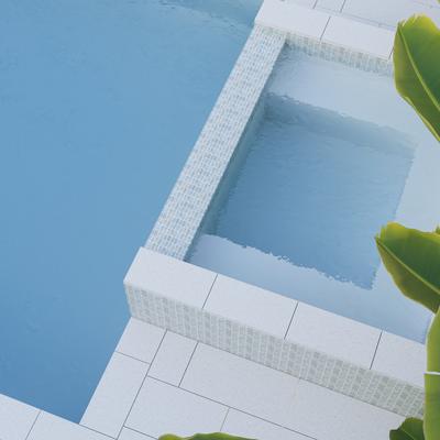 Aquabella Himalaya Tibet 1x2 Porcelain Mosaic 12"x12" Pool Tile - Hover