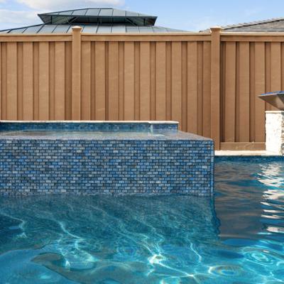 Aquabella Manhattan Grand Central 1x2 Glass Mosaic 12"x12" Pool Tile - Hover