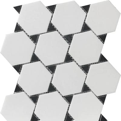 Thassos & Nero Marquina DOT