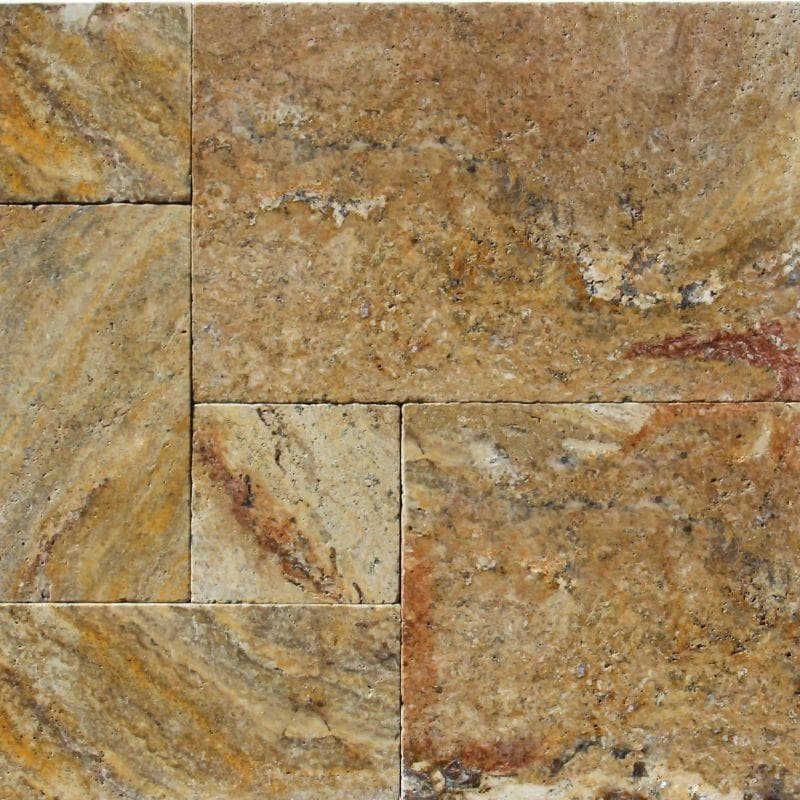 Autumn Leaves 3cm Paver French Pattern - Image 1