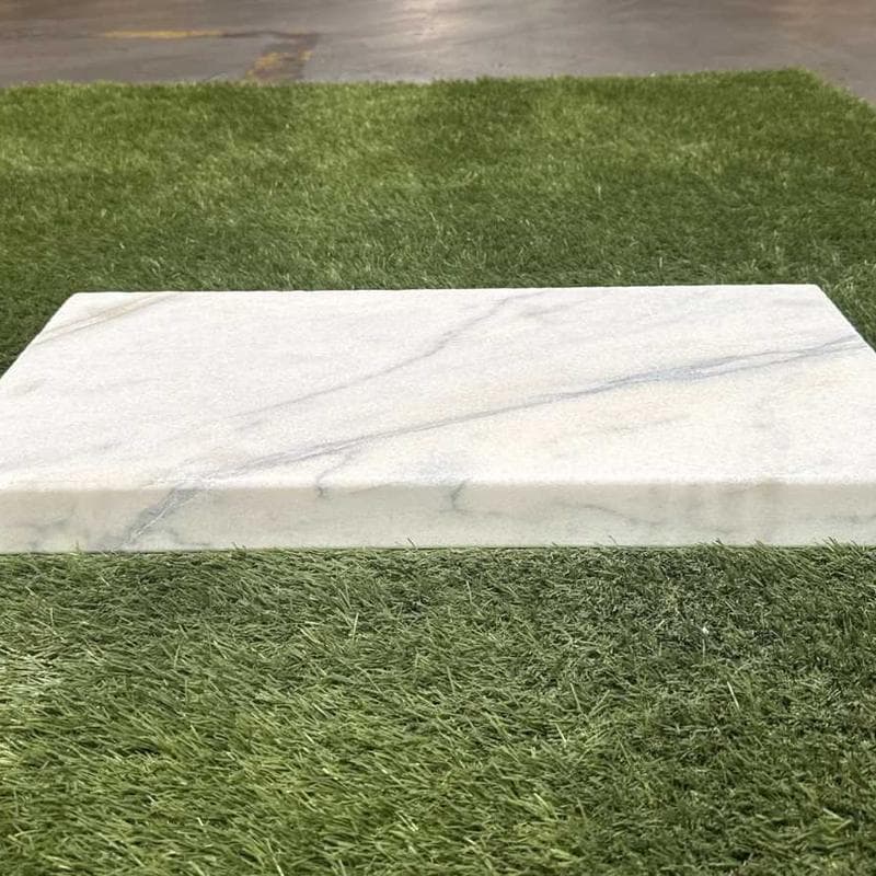 Carrara Equinox Marble 5cm Double Modern Pool Coping 12x24 - Image 7