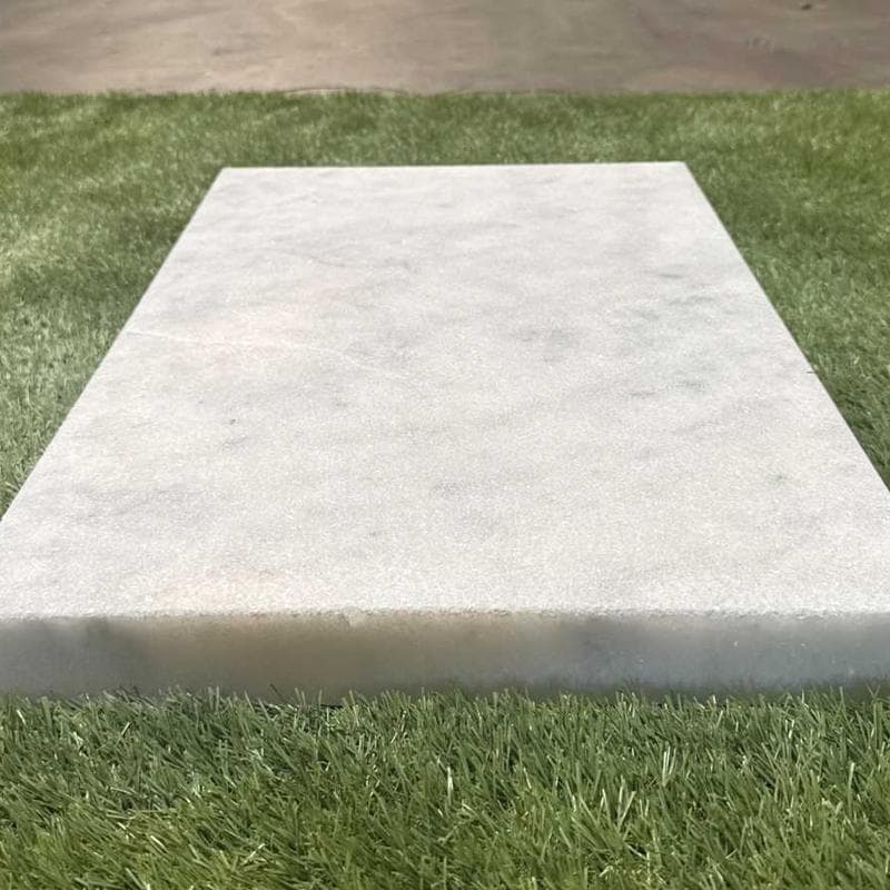 Carrara Equinox Marble 5cm Modern Pool Coping 12x24 - Image 8