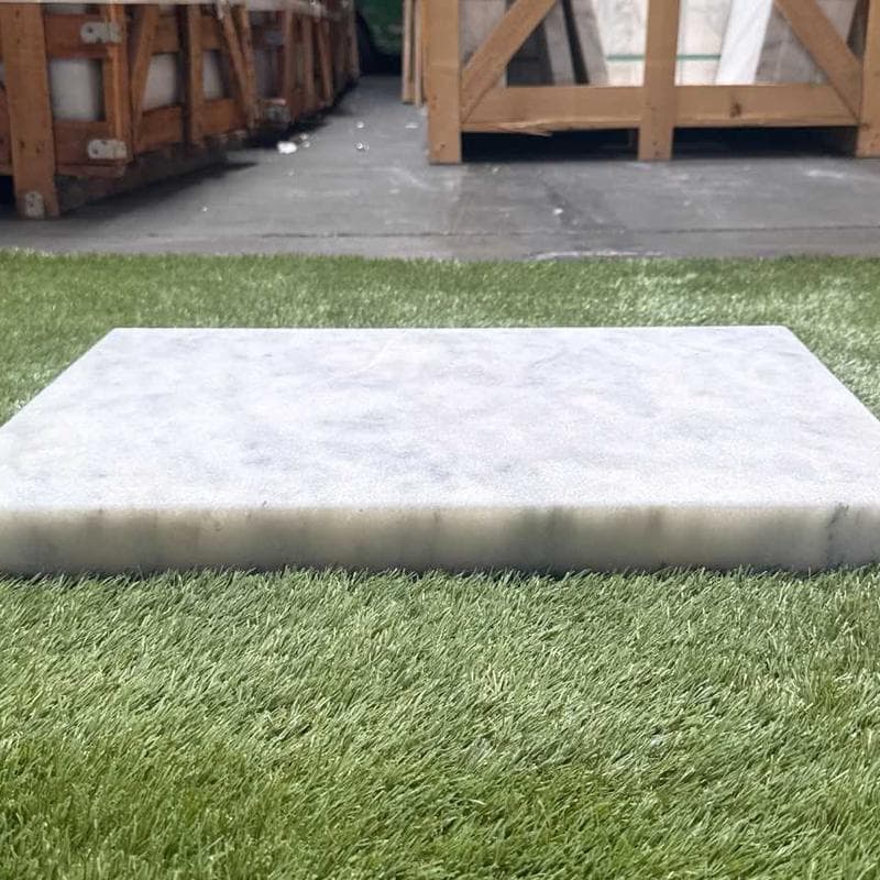 Carrara Equinox Marble 5cm Modern Pool Coping 12x24 - Image 10