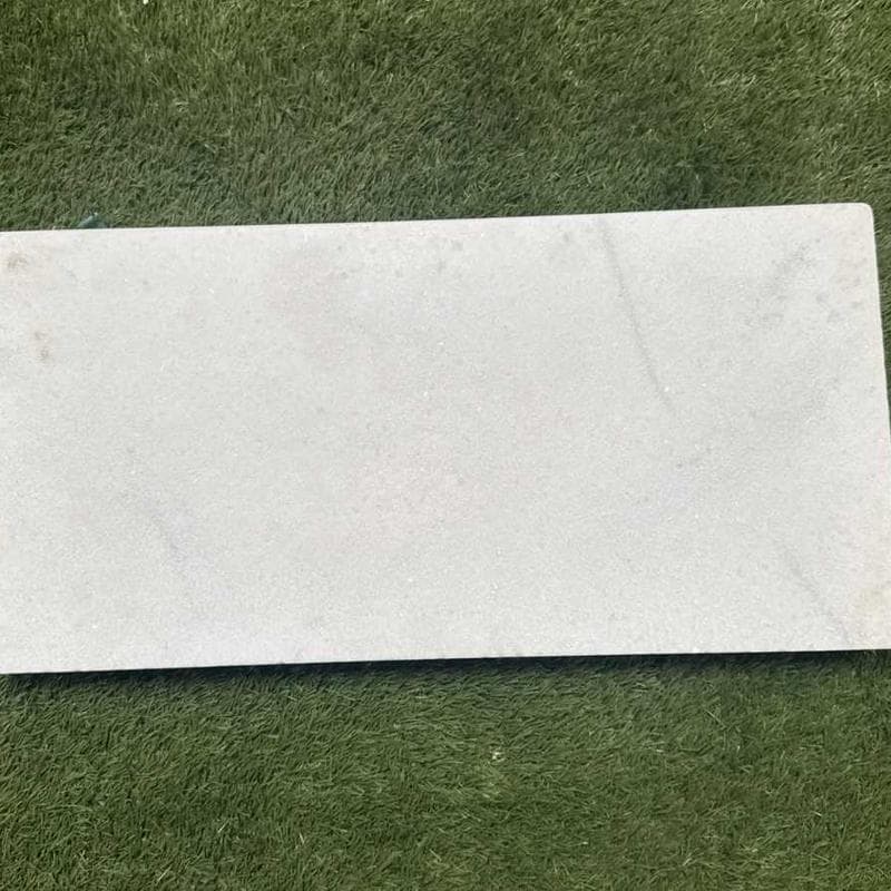 White Marble 5cm Double Modern Pool Coping 12x24 - Image 6