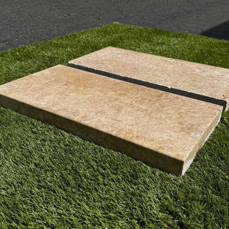 Chocolate Brown 5cm Double Modern Pool Coping 16x24 - Image 6