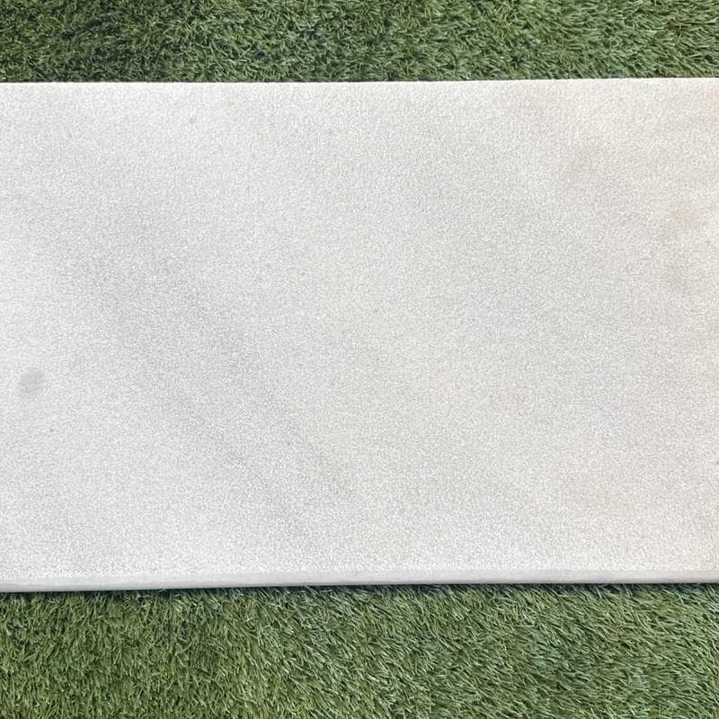 White Marble 3cm Bullnose Pool Coping 12x24 - Image 4