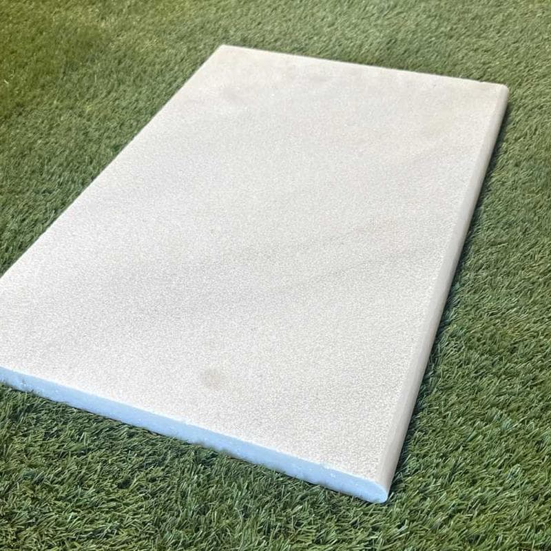 White Marble 3cm Bullnose Pool Coping 12x24 - Image 7