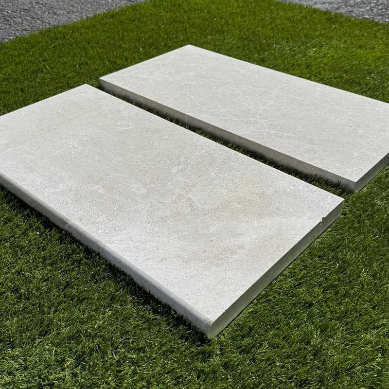 Verona Marble 3cm Double Bullnose Pool Coping 12x24 - Image 4