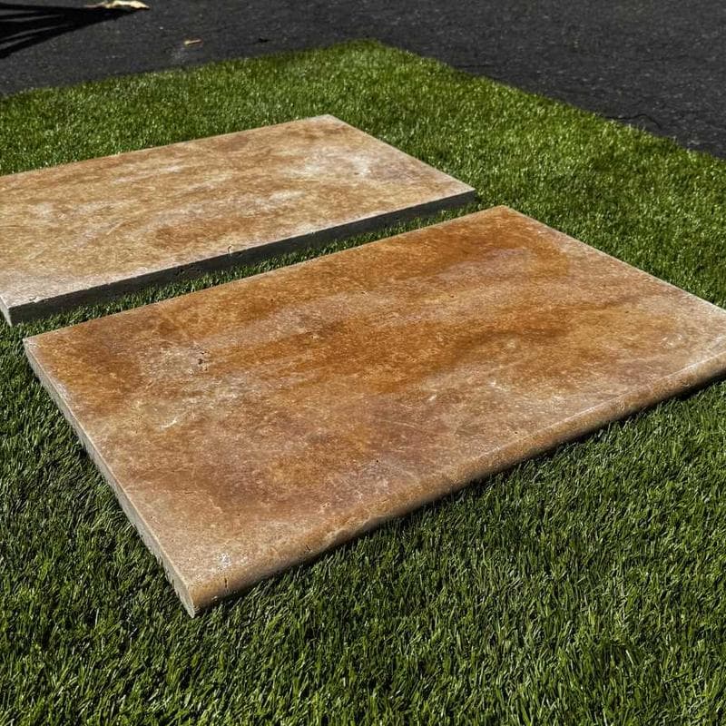 Chocolate Brown 3cm Bullnose Pool Coping 12x24 - Image 4