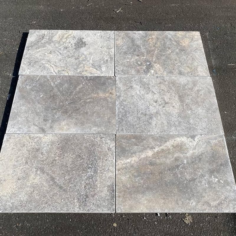 Silver Travertine 3cm Paver 16x24 - Image 4