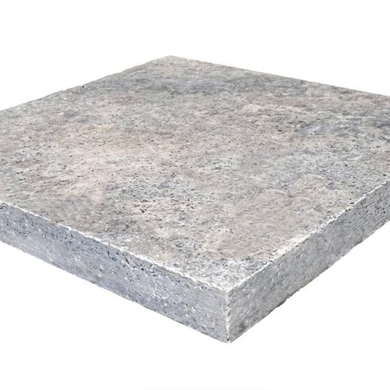 Silver Travertine 3cm Paver 12x12 - Image 4