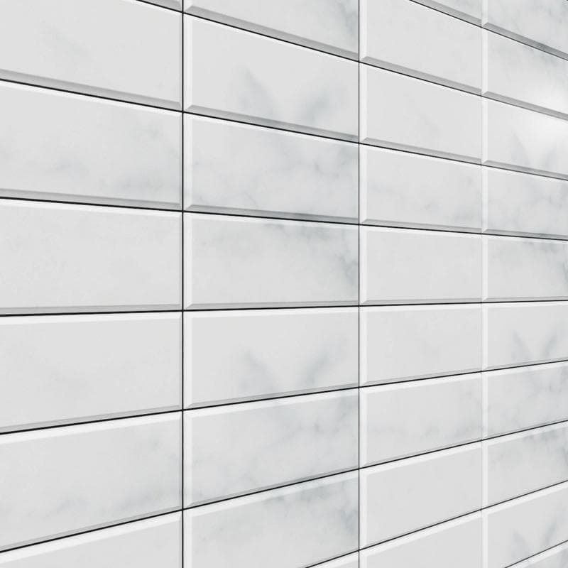 Statuary Wall Bright 4x10 Beveled - Image 6