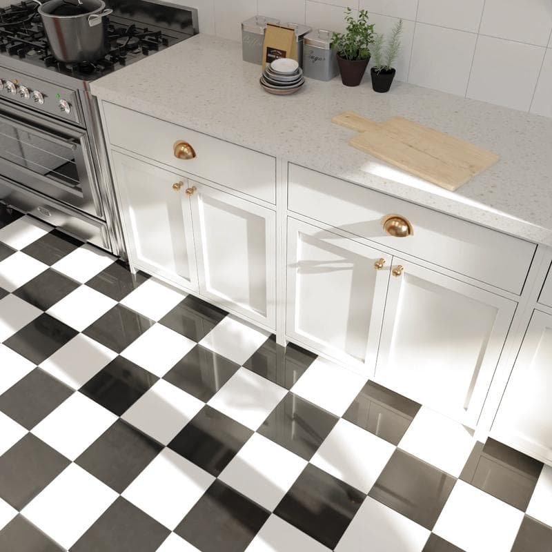 Casablanca Solid Black 8x8 - Image 9