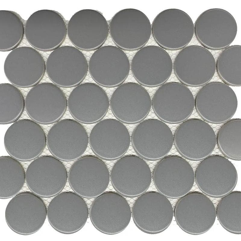 Color Collection Mosaics+ Matte 2 Gray Dots - Image 1