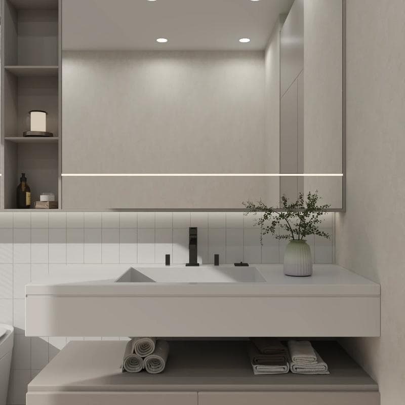 Color Collection Matte Tender Gray 3x6 - Image 2