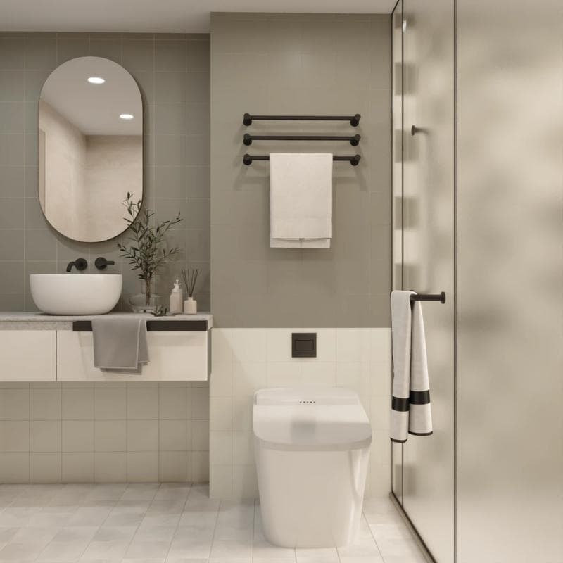 Color Collection Matte Taupe 6x6 - Image 8