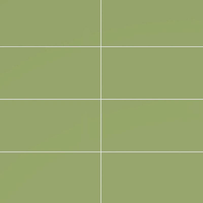 Color Collection Bright Spring Green 3x6 - Image 1