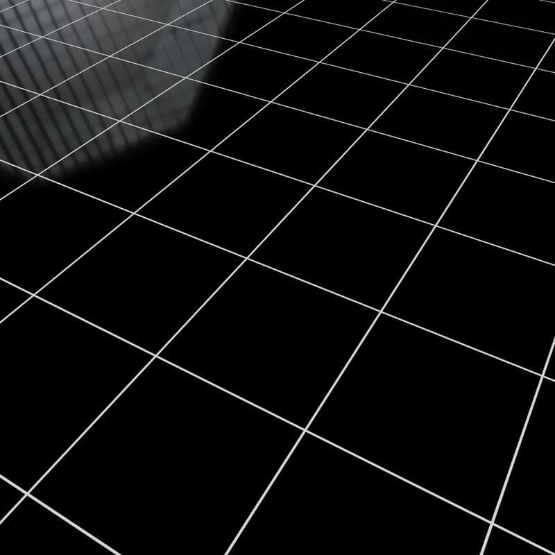Color Collection Bright Black 6x6 - Image 5
