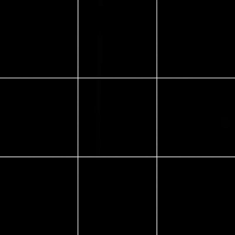 Color Collection Bright Black 4-1/4 x 4-1/4 - Image 1