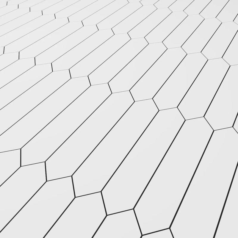 Block Arrow Blanco Matte 2x10 - Image 5