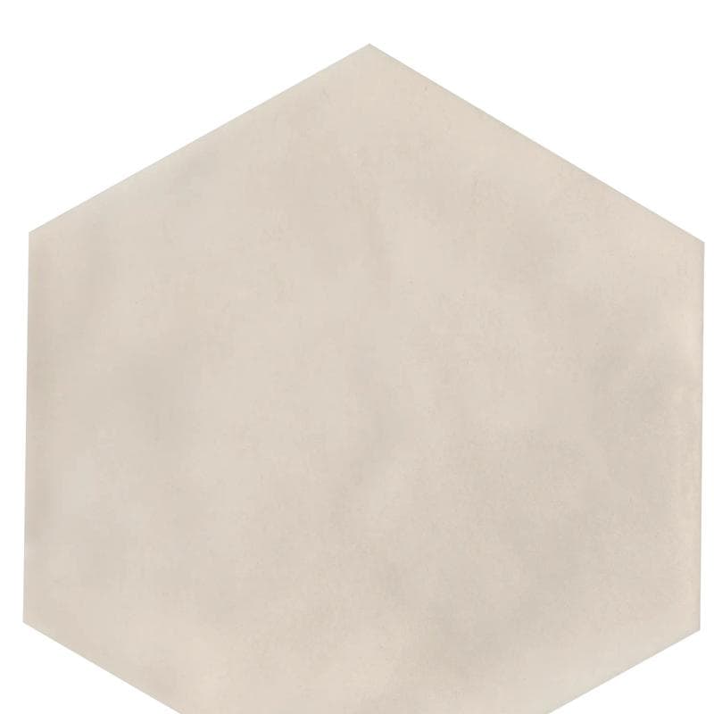 Maiolica Hexagon 7x8 Biscuit - Image 1