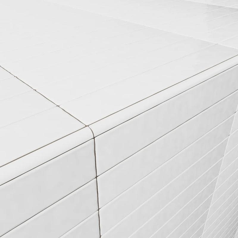 Zellige White 3/4 x 16 Pencil - Image 2