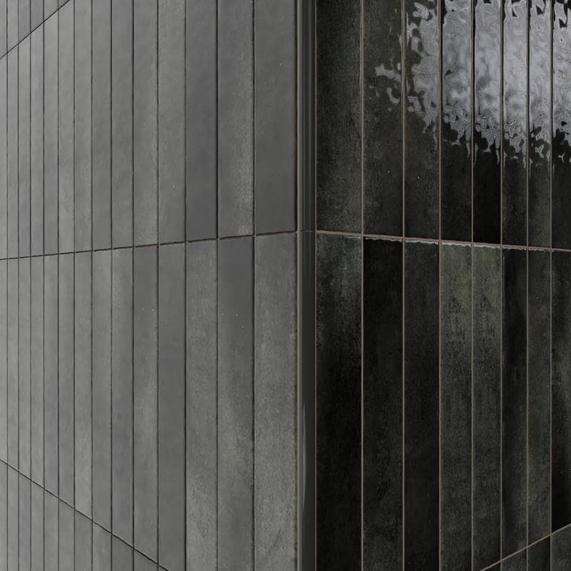 Zellige Dark Gray 3/4 x 16 Pencil - Image 4