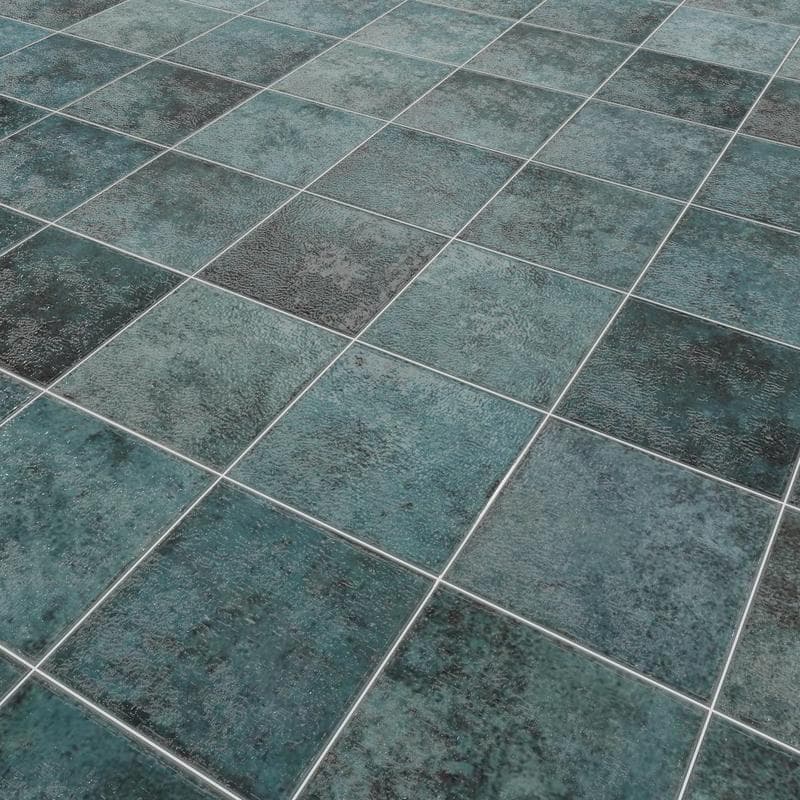 Tahiti Turquoise Glossy 6x6 Field - Image 5