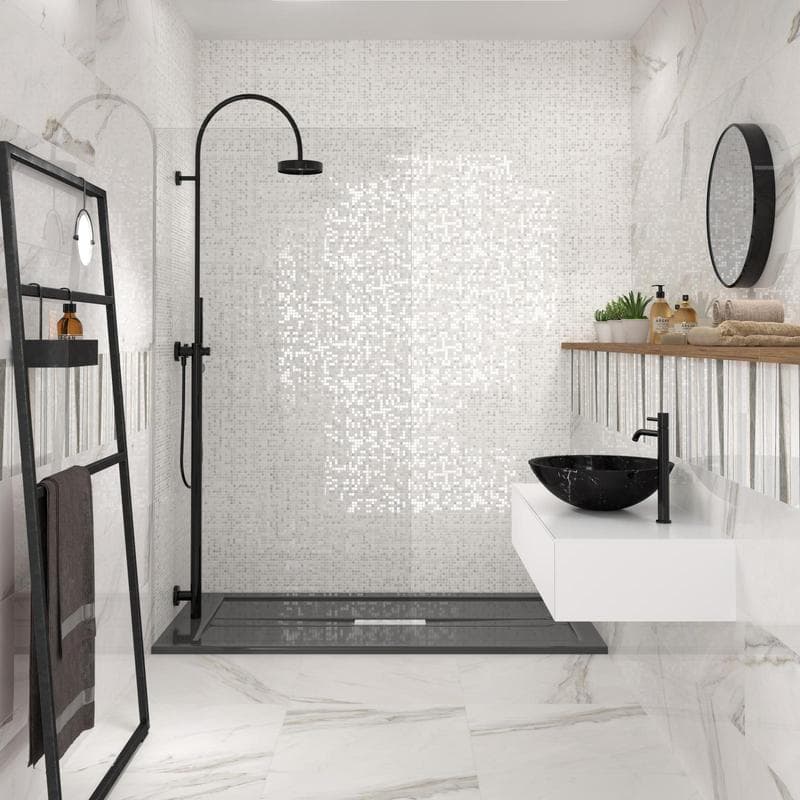 Calacatta Lux Savoy 12x12 Mosaic - Image 2