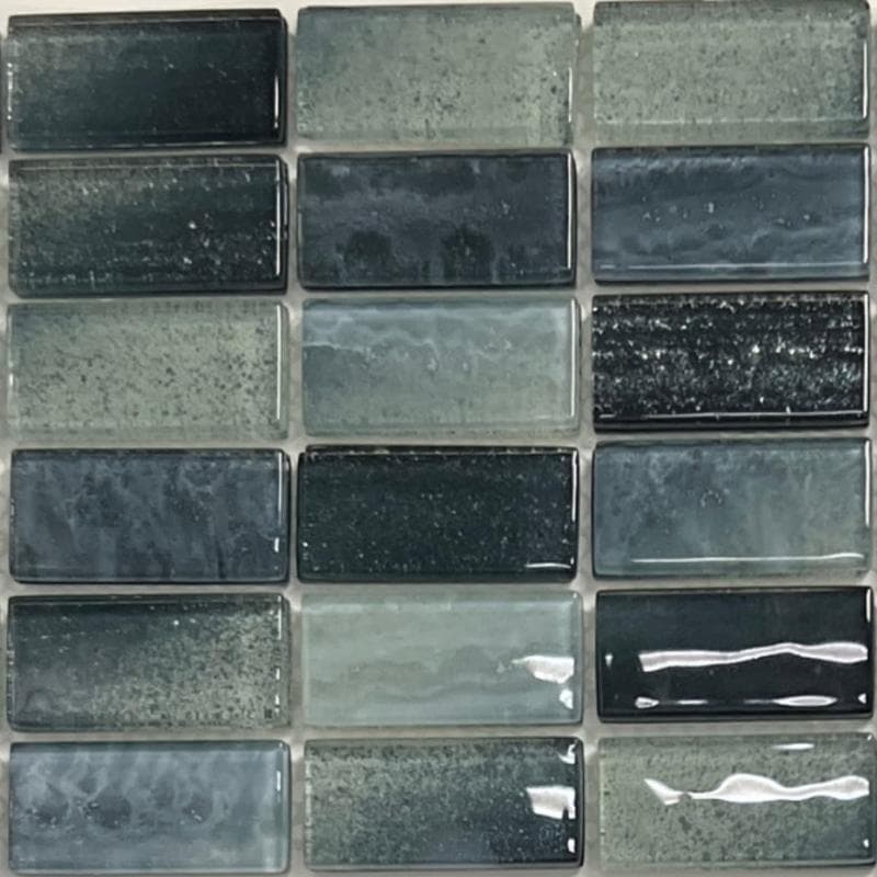 Aquabella London Ashford 1x2 Glass Mosaic 12"x12" Pool Tile (LS-1272) - Image 14