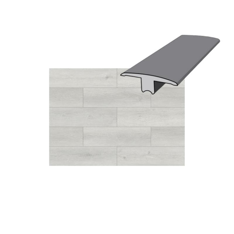 Iris Pearl 20 mil 94 x 1-3/4 T-Mold Luxury Vinyl Plank - Image 1
