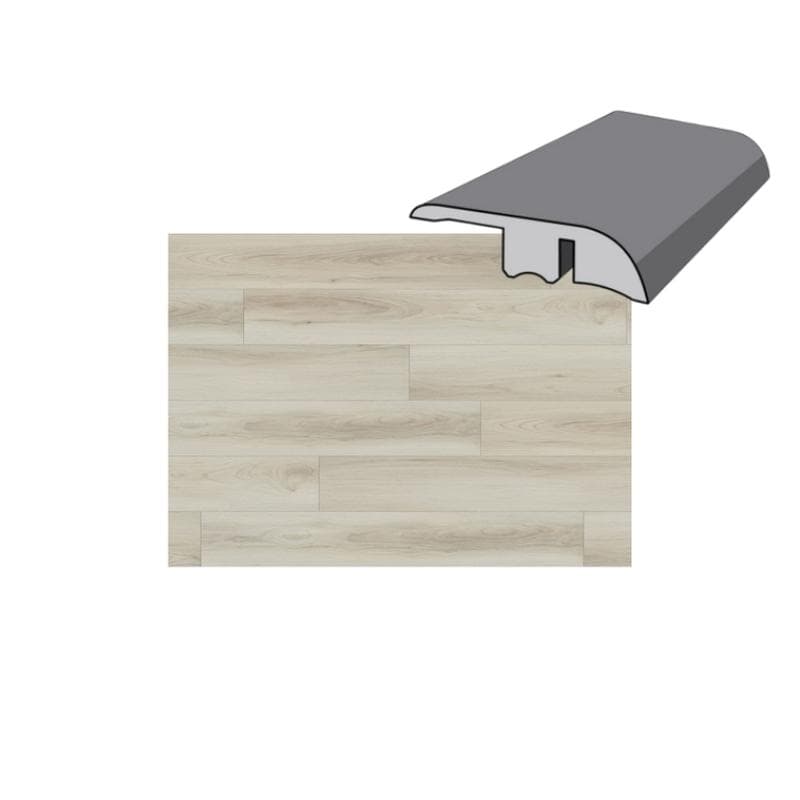 Fume Linen 12 mil 94 x 1-3/4 Reducer Luxury Vinyl Plank - Image 1