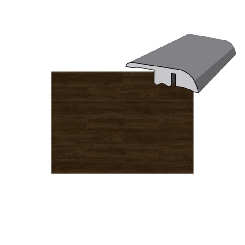 Fume Ember 12 mil 94 x 1-3/4 Reducer Luxury Vinyl Plank - Image 1