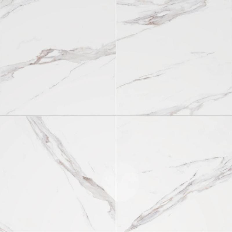 Calacatta Satin Rec 35x35 Field - Image 1