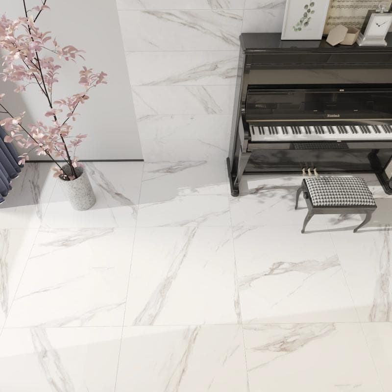 Calacatta Satin Rec 35x35 Field - Image 10