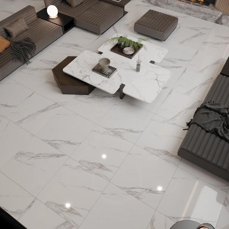 Calacatta Satin Rec 24x24 Field - Image 6