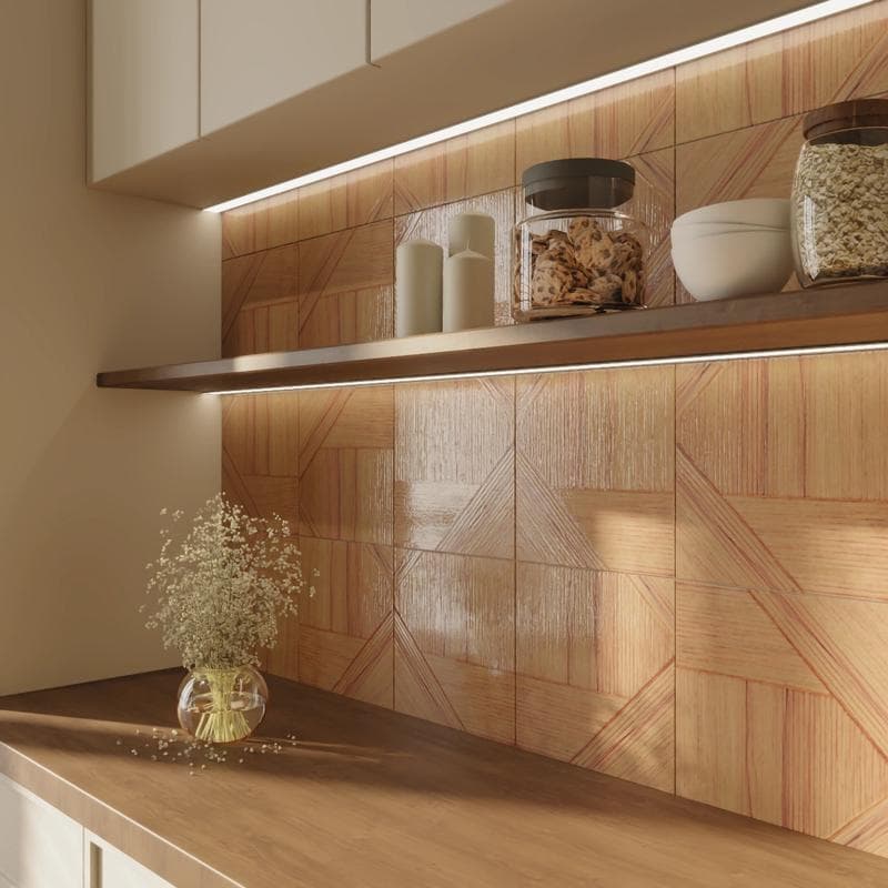 Stripes Mix Teak 10x10 Deco - Image 7