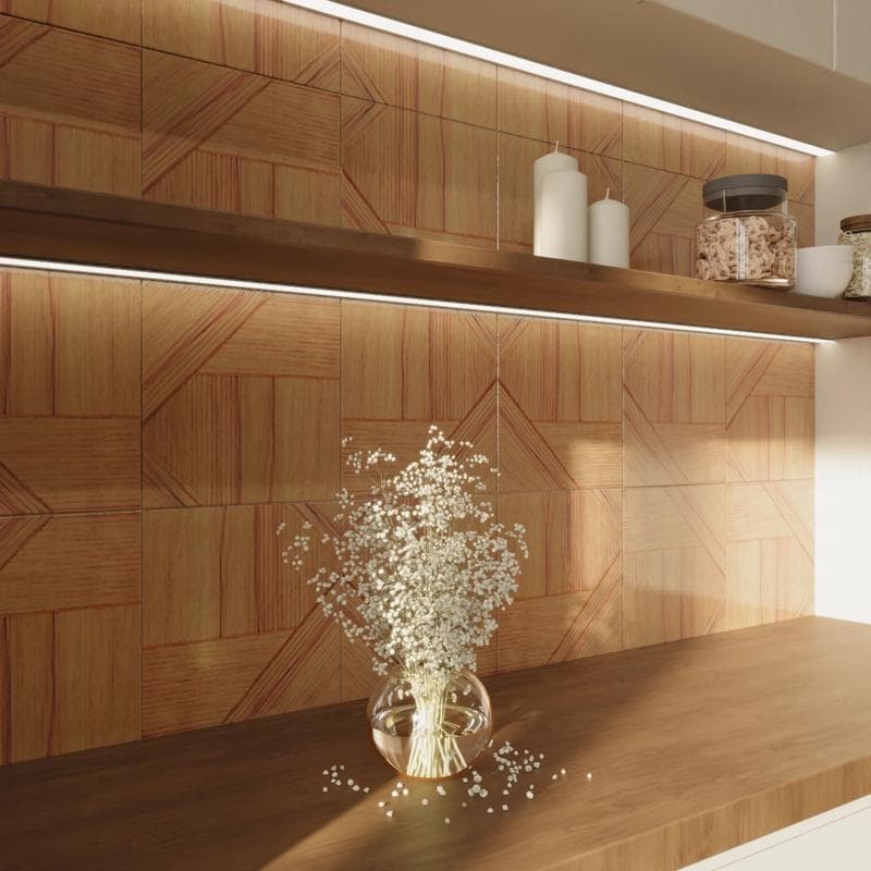 Stripes Mix Teak 10x10 Deco - Image 8
