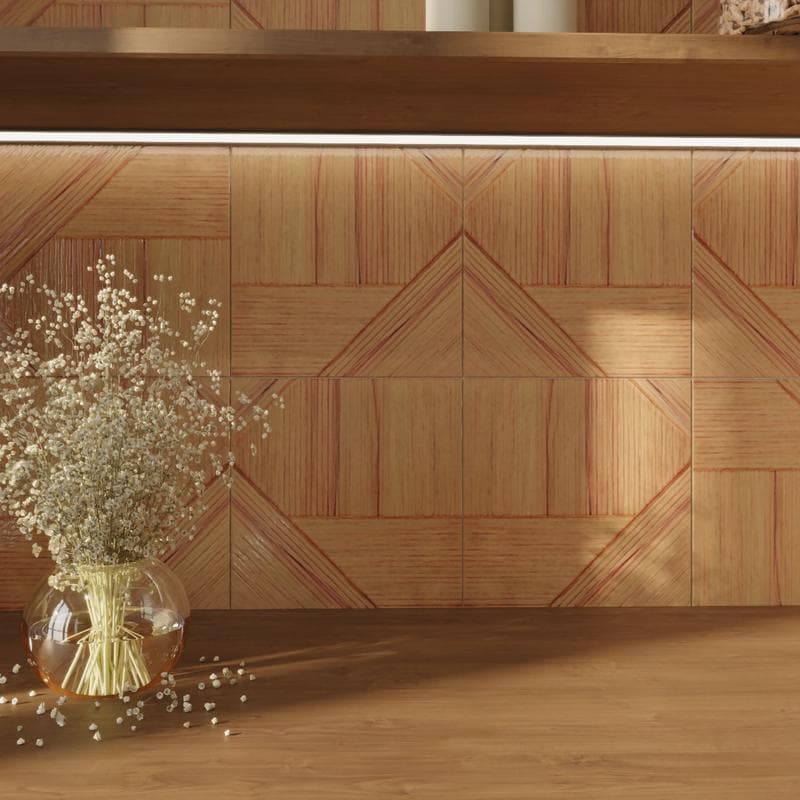 Stripes Mix Teak 10x10 Deco - Image 9