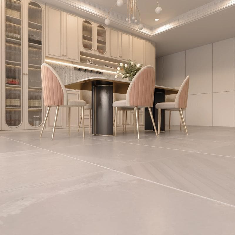 Pietrasanta Light Grey Matt Polished 35x35 Field - Image 9