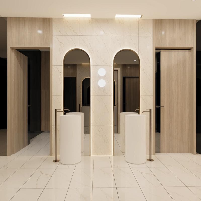 Marble Lincoln White Suite 12x24 R - Image 2