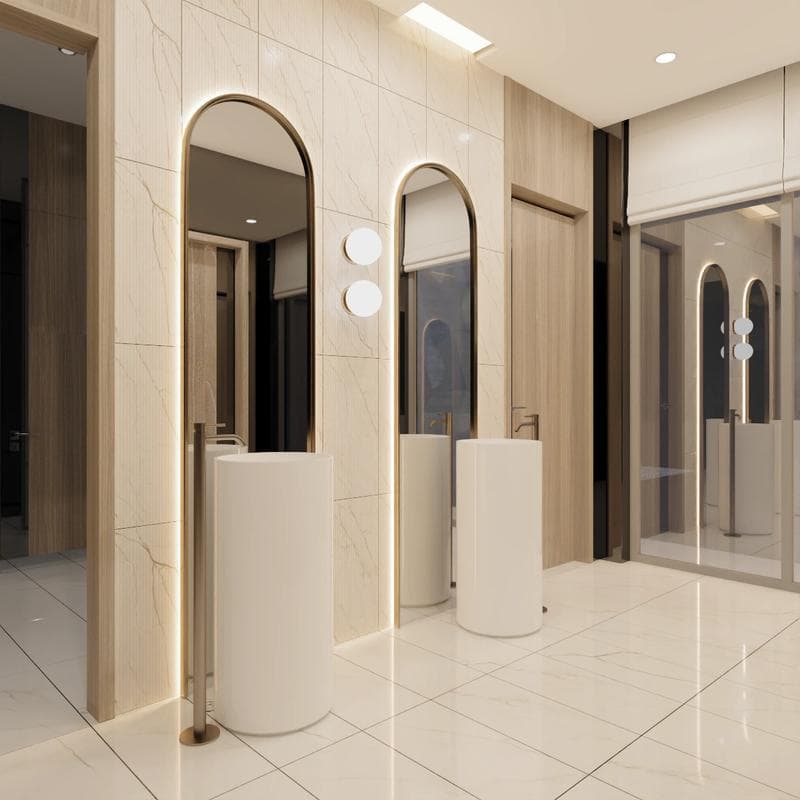 Marble Lincoln White Suite 12x24 R - Image 8