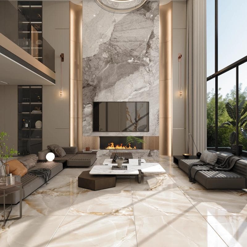 Selene Cappuccino Rec 35x35 Field - Image 2