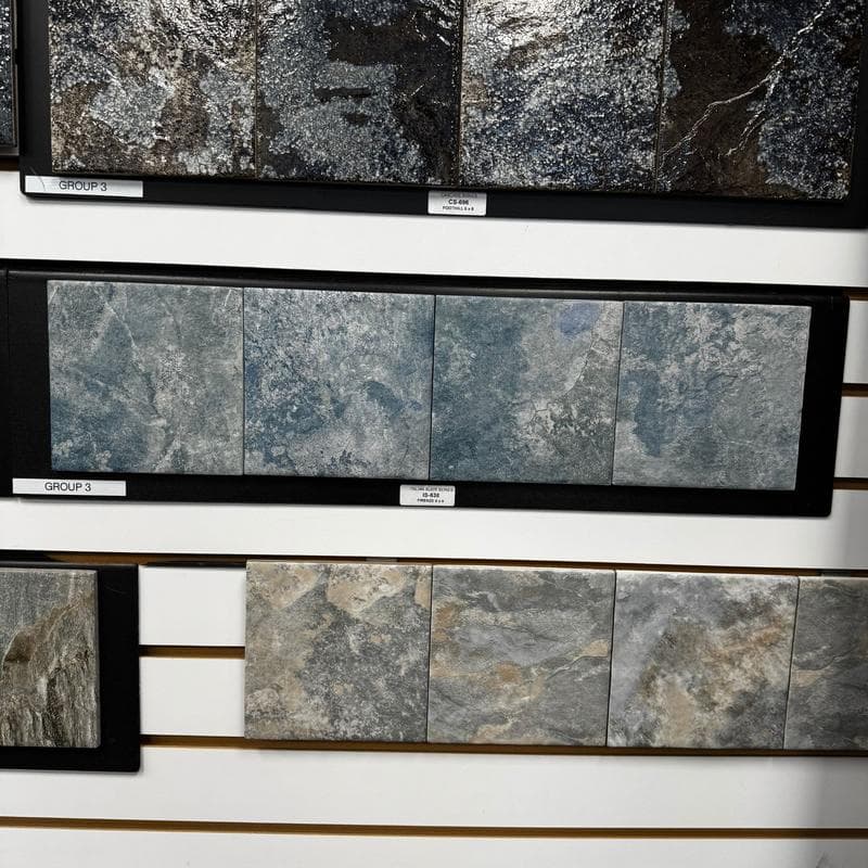 Aquabella Italian Slate Firenze 6x6 Porcelain Bullnose Pool Tile (IS-638) - Image 2