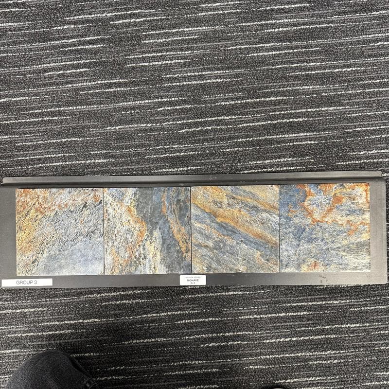Aquabella Nevada Mohave 6x6 Porcelain Bullnose Pool Tile - Image 2