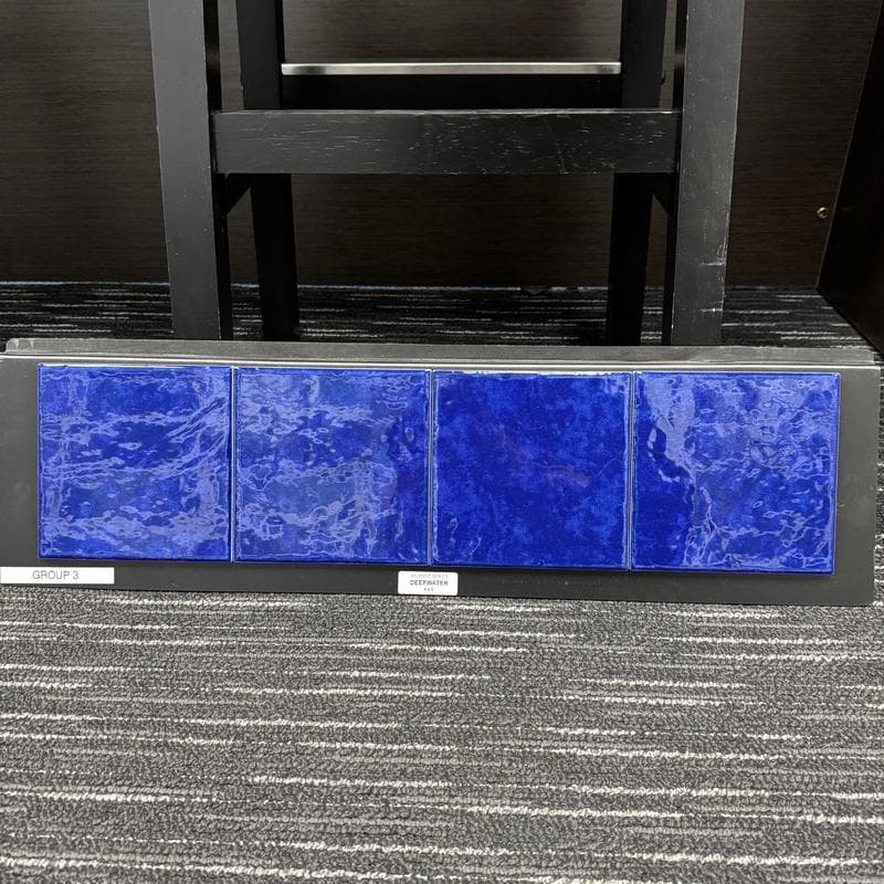 Aquabella Atlantic Deepwater 6x6 Porcelain Field Tile Pool Tile - Image 2