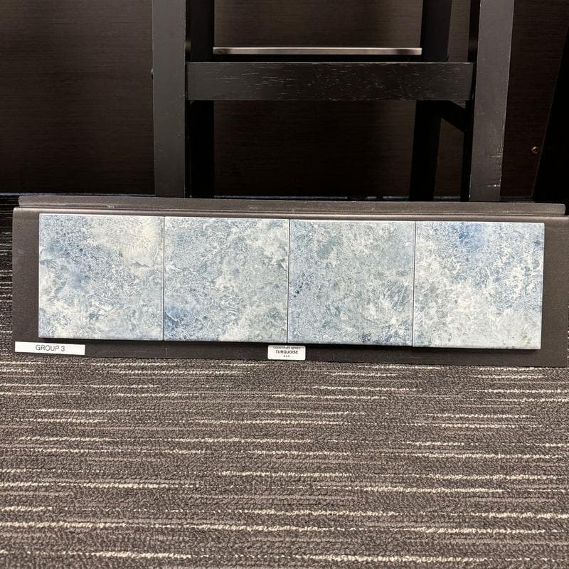 Aquabella Gemstones Turquoise 6x6 Porcelain Field Tile Pool Tile - Image 2