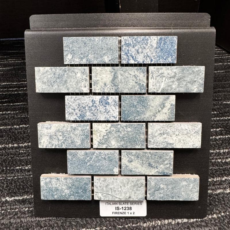 Aquabella Italian Slate Firenze 1x2 Porcelain Mosaic 12"x12" Pool Tile (IS-1238) - Image 14